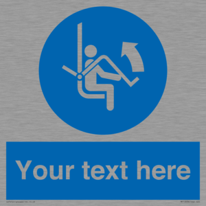 Custom Mandatory: Open safety bar of chairlift